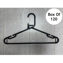 Adult Plastic Black Hangers